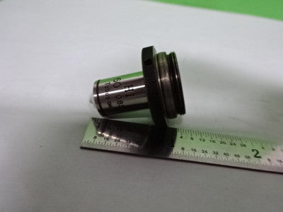 MICROSCOPE PART OBJECTIVE CARL ZEISS GERMANY HI 60X OPTICS AS IS #AE-25