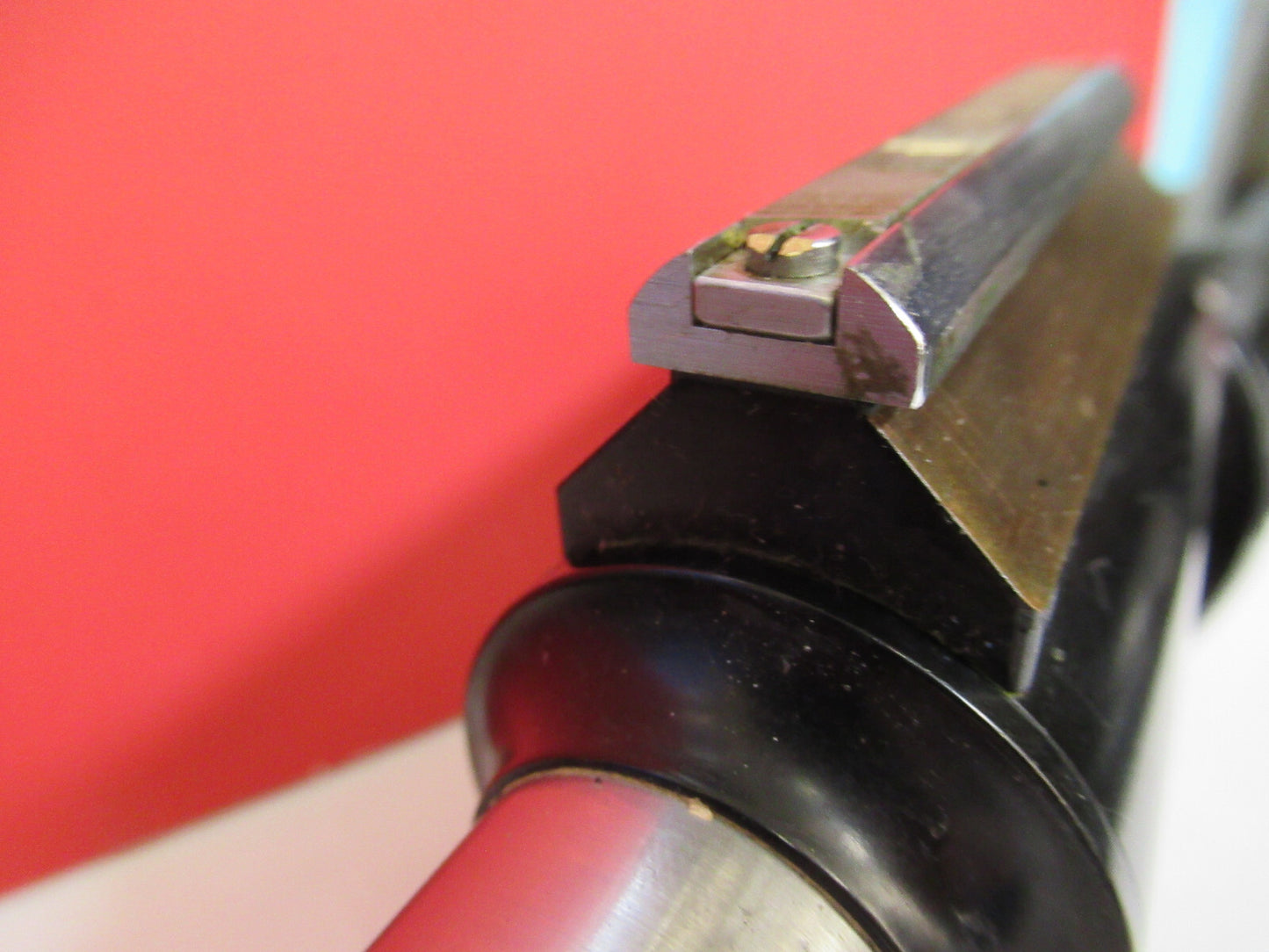 BAUSCH LOMB tubus + nosepiece OPTICS MICROSCOPE PART AS PICTURED T9-A-26