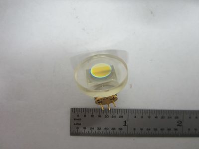 OPTICAL ZERODUR LENS + PRISM + SENSOR for  LASER OPTICS AS IS B#L6-08