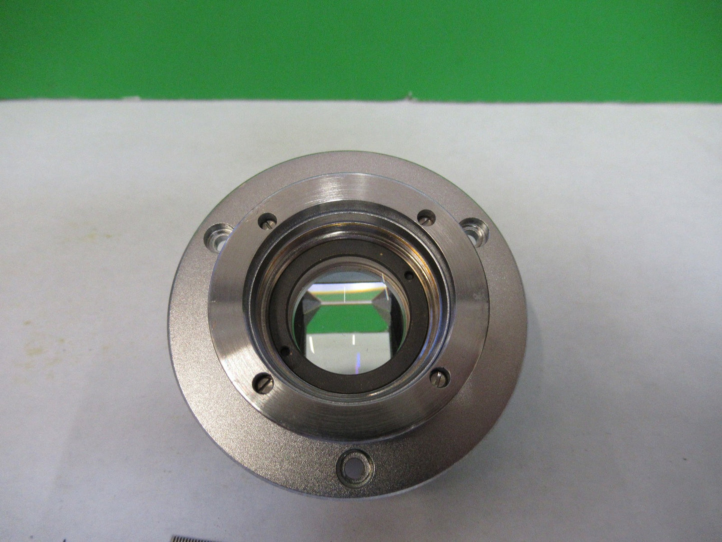 ZEISS GERMANY HEAD PRISM MOUNTED MICROSCOPE PART AS PICTURED U8-B-35