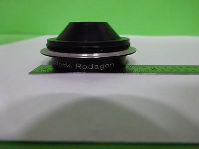 MICROSCOPE PART CONDENSER LENS RODENSTOCK RODAGON GERMANY OPTICS AS IS BIN#V8-21