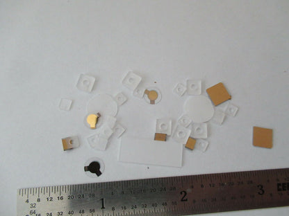 LOT BLANK PIEZOELECTRIC QUARTZ CRYSTAL X- Y- YX-CUT PIEZO SENSOR AS PIC #F5-A-61