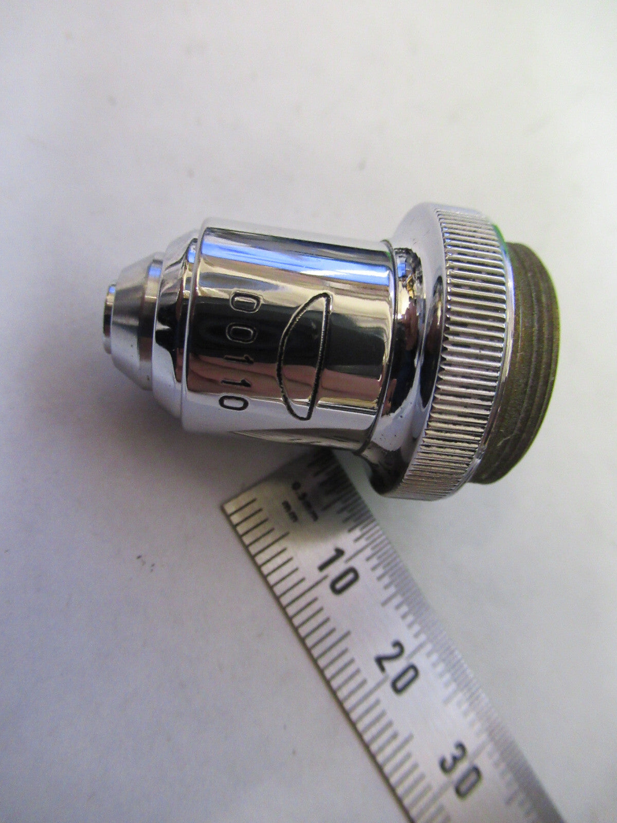 LOMO f-13,89 OBJECTIVE LENS MICROSCOPE PART AS PICTURED X9-B-71