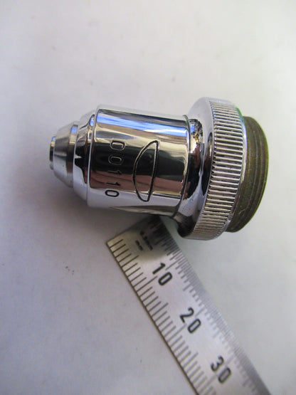 LOMO f-13,89 OBJECTIVE LENS MICROSCOPE PART AS PICTURED X9-B-71