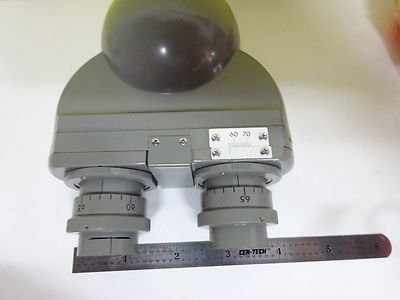 MICROSCOPE PART OLYMPUS HEAD OPTICS AS IS BIN#X1-42