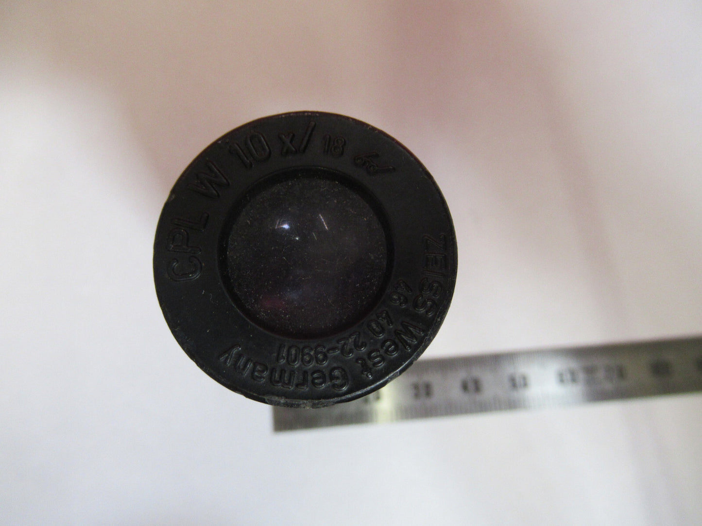 CARL ZEISS OCULAR CPL 10X OKULAROPTIK MIKROSKOPTEIL WIE ABGEBILDET &amp;S9-A-06 