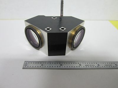 OPTISCHES MIKROSKOP LEITZ MESSING MONTIERTE LINSENBAUGRUPPE OPTIK AS IS BIN#J4-21
