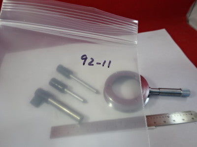 NEOPHOT 32 LOT SCREWS LEVER AUS JENA ZEISS GERMANY MICROSCOPE PART AS IS &92-11