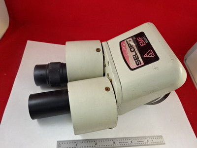 MICROSCOPE PART SELOPT STEREO OPTICS AS IS B#TC-2-93