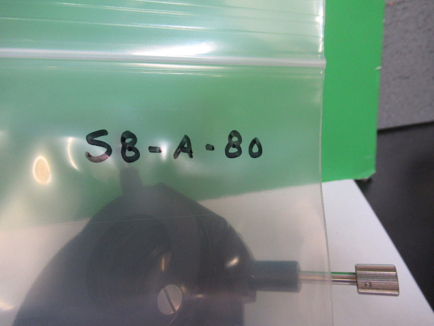 WILD HEERBURGG PHASE CONTRAST CONDENSER MICROSCOPE PART AS PICTURED &S8-A-80