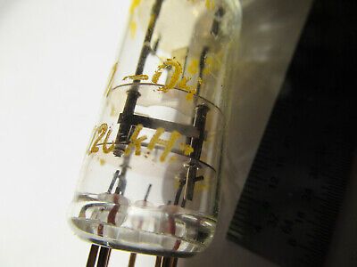 ANTIQUE QUARTZ RADIO CRYSTAL NARVA GLASS HOLDER FREQUENCY CONTROL #F4-A-79