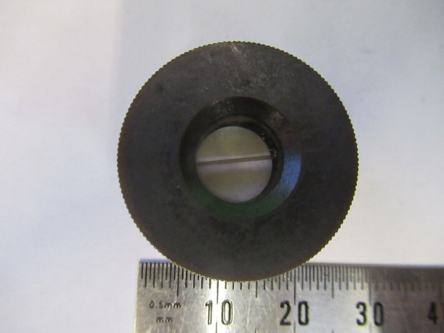 ANTIQUE LENS SPLIT RARE SCOPE OPTICS COLLIMATOR PART AS PICTURED Z4-B-74