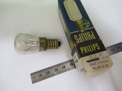 Bfm 220v 15w ERNST LEITZ GERMANY OSRAM LAMP MICROSCOPE PART AS PICTURED 18-FT-18