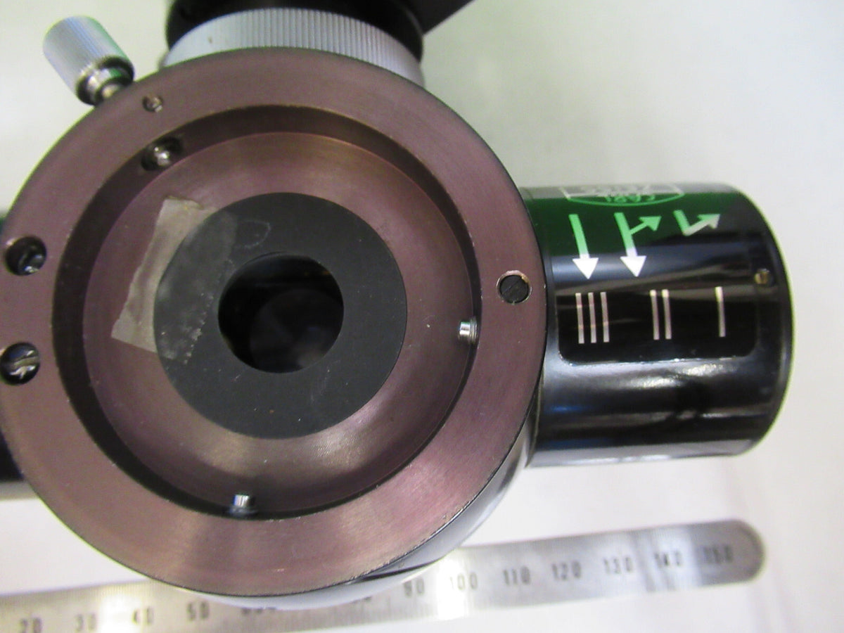 ZEISS GERMANY CAMERA ATTACHMENT 4258295 MICROSCOPE PART AS PICTURED S7-A-37