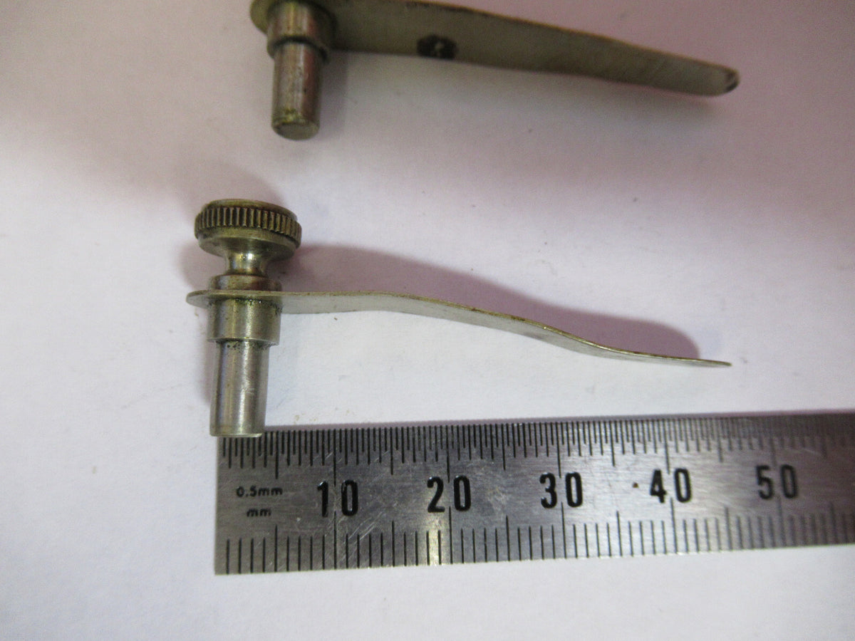 Pair Koristka Milan Italy Clips Microscope Part