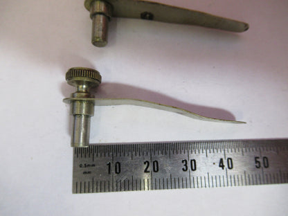 Pair Koristka Milan Italy Clips Microscope Part