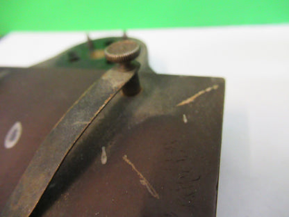 Bausch & Lomb Stage Table Antique Microscope Part Optics