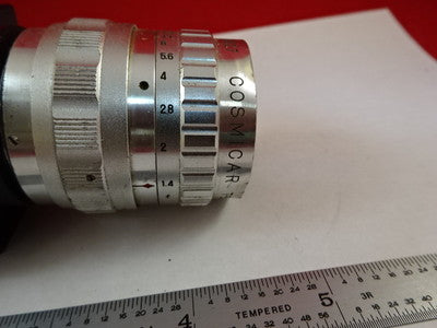 Microscope Part Inspection Camera Pulnix TM-7CN Cosmicar Lens