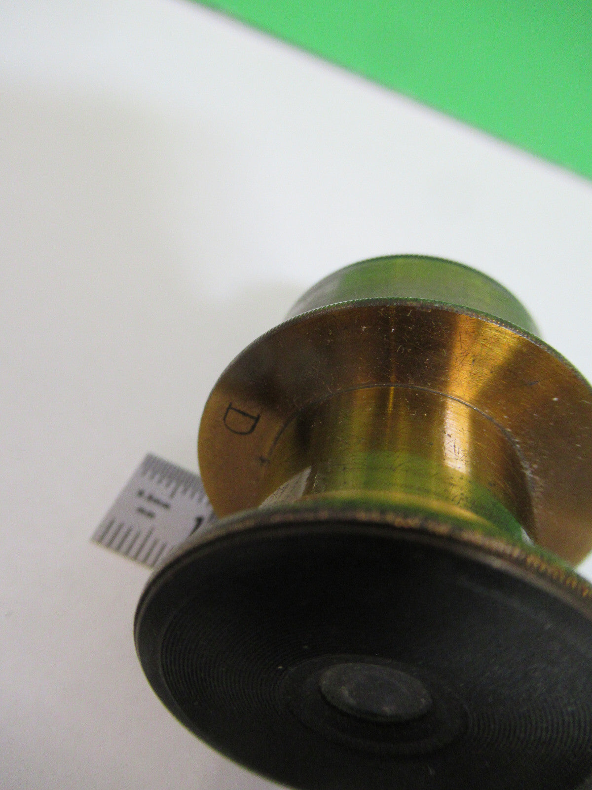 Antique Brass Bausch & Lomb Eyepiece 1870's Microscope Part