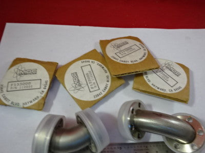 Lot 6 Ea Ultra High Vacuum Mdc CF Fixture Elbow