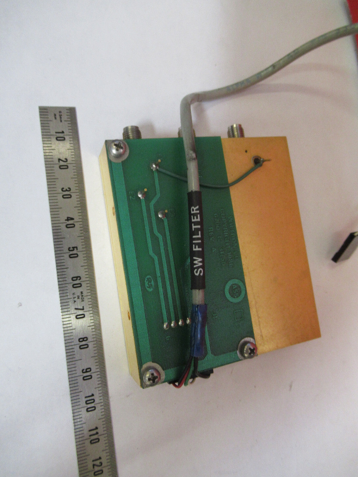 WILTRON D-19860 SWITCHED FILTER MICROWAVE RF FREQUENCY GHz AS PICTURED T7-A-42