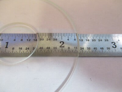 Antique Ernst Leitz Wetzlar Glass Round Donut Stage Microscope Part Pictured