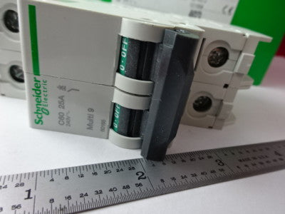 SCHNEIDER ELECTRIC MULTI 9 C60 25A CIRCUIT BREAKER 60165 FRANCE AS IS #83-R-98