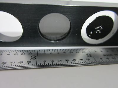 FOR PARTS MICROSCOPE PART SLIDE FILTER OPTICS AS IS BIN#M8-32