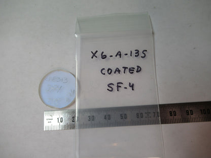 OPTICAL COATED SF-4GLASS PLATE FILTER PRO LASER OPTICS AS PICTURED X6-A-135