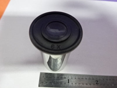 Vintage Ernst Leitz Germany 6X Optics Microscope Eyepiece Optical Ocular
