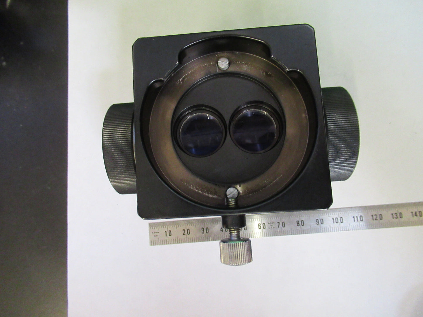 CARL ZEISS JENA MAGNIFICATION STEREO OPTICS MICROSCOPE PART AS PICTURED S1-B-87