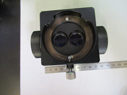 CARL ZEISS JENA MAGNIFICATION STEREO OPTICS MICROSCOPE PART AS PICTURED S1-B-87