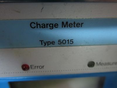 KISTLER 5015 CHARGE METER AMPLIFIER for ACCELEROMETER LOAD CELL BIN#WARE