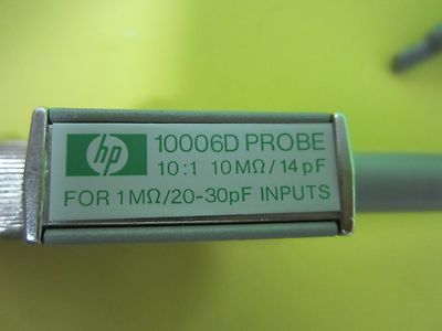 HP HEWLETT PACKARD PROBE 10006D AS IS FOR OSCILLOSCOPE BIN#4V-94