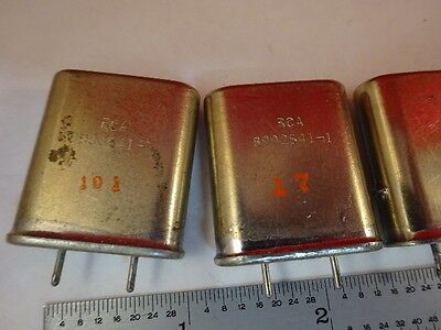 ANTIQUE QUARTZ RADIO CRYSTAL FREQUENCY CONTROL RCA #AH-28