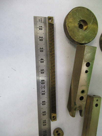 Carl Zeiss AG Germany Antique Brass Parts Microscope Part