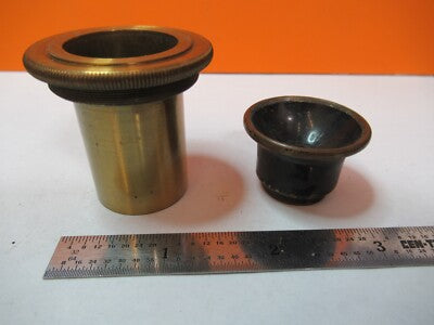 Antique Brass Lot Tubus Microscope Part