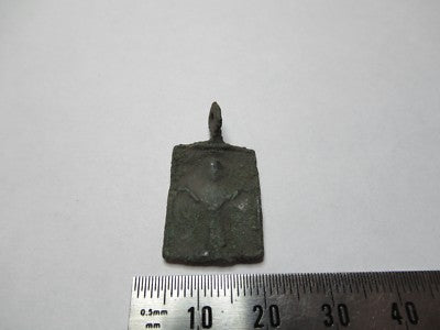 ORIGINAL BRASS BRONZE PENDANT KIEVAN RUS VIKING RARE COLLECTABLE FIND &3-DT-13