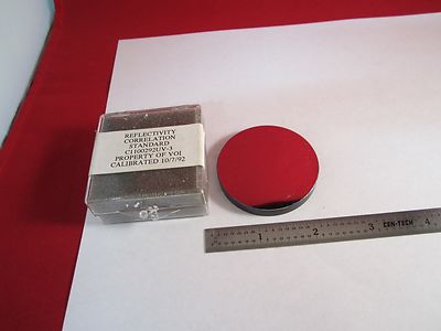Optical Reflectivity Standard Laser Optics