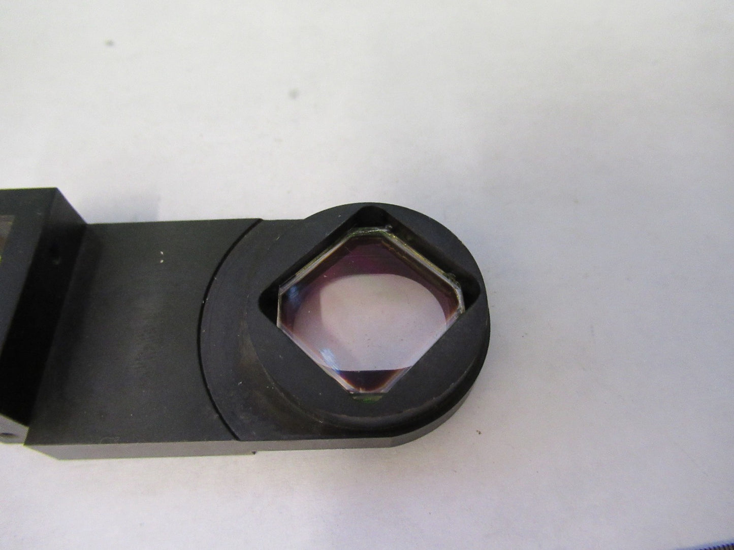 AUS JENA GERMANY DIC LENS MOUNTED POLARIZER MICROSCOPE PART AS PICTURED V8-B-06