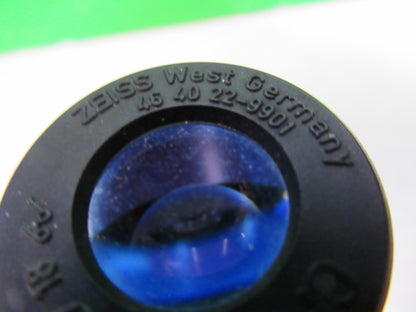 ZEISS GERMAN OCULAR EYEPIECE 10X CPL OPTICS MICROSCOPE PART AS PICTURED U8-B-35