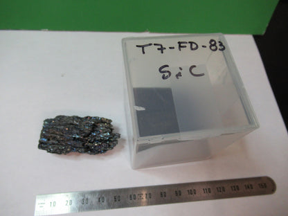 AMAZING SILICON CARBIDE MINERAL SAMPLE BEAUTIFUL SPECIMEN AS PICTURED T7-FD-83