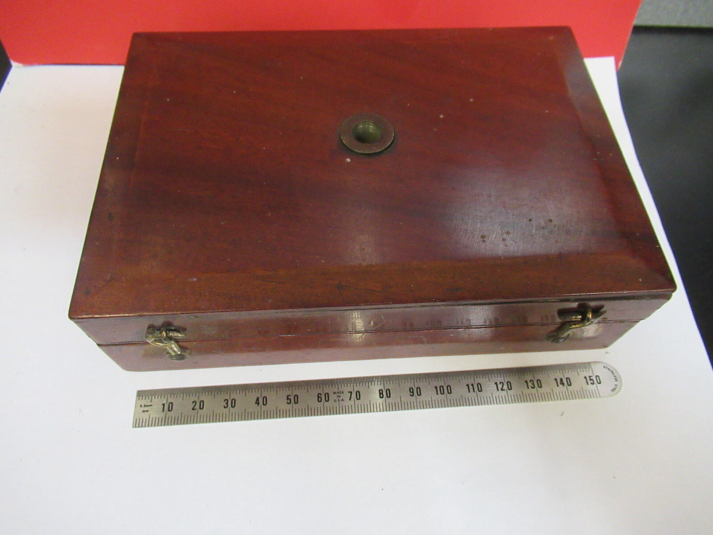Antique Cary Gould circa 1830 Brass Microscope + Case