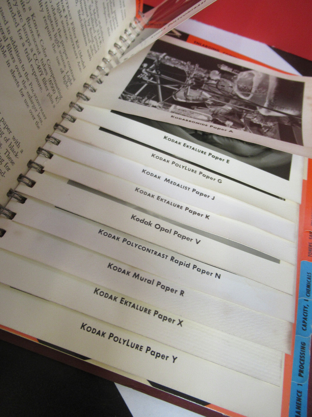 KODAK MASTER DARKROOM DATAGUIDE BOOKLET circa 1970 AS PICTURED S6-A-63