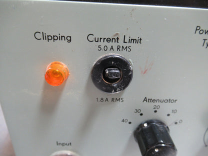 BRUEL KJAER 2706 POWER AMPLIFIER for ACCELEROMETER CALIBRATION AS PICTURED &TE-2