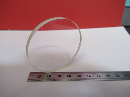 OPTICAL FLAT WINDOW GLASS LASER OPTICS AS PICTURED  T7-A-30