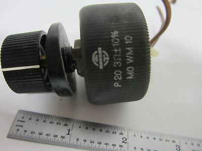 LEITZ RHEOSTAT SWITCH ERGOLUX MICROSCOPE PART OPTICS AS IS BIN#M2-10
