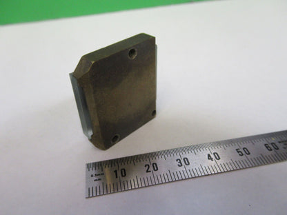 BAUSCH LOMB MIRROR ASSEMBLY ANTIQUE MICROSCOPE PART AS PICTURED &G2-A-43