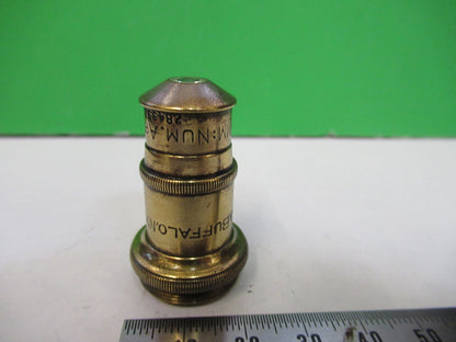 For Parts ANTIQUE SPENCER BRASS OBJECTIVE MICROSCOPE PART AS PICTURED G8-A-22