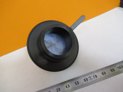 BAUSCH LOMB CONDENSER + IRIS OPTICS MICROSCOPE PART AS PICTURED Y3-A-99